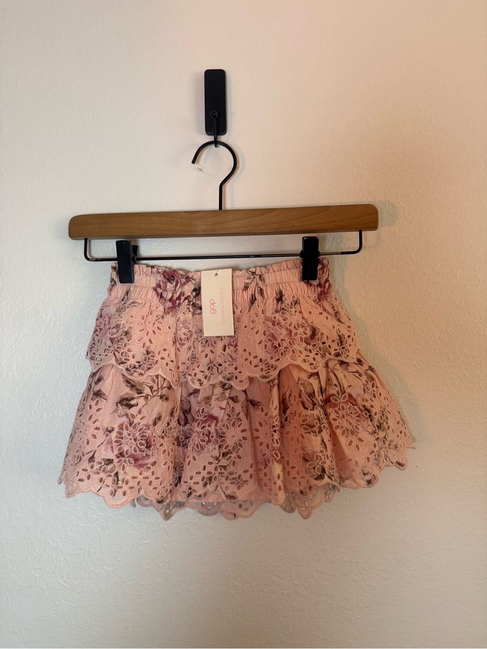 Gap × LoveShackFancy Kids Floral Flippy Skirt
